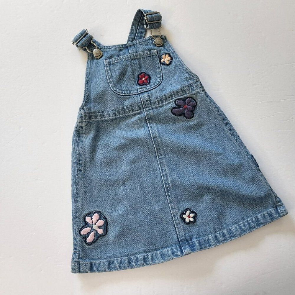 ‎GAP Girls 18 - 24 Mths Denim Overalls